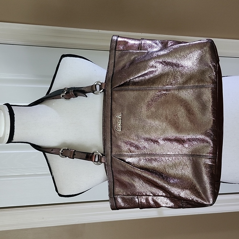 SALE💥COACH Copper F17722 East West Tote